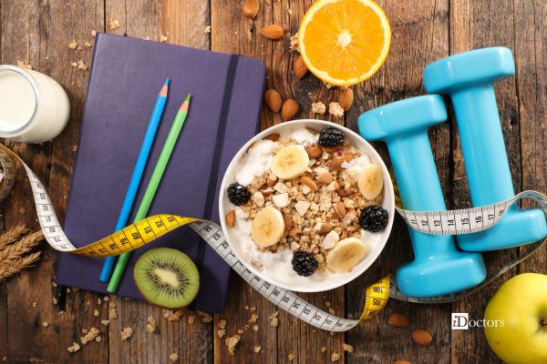 immagine illustrativa per alimentazione e attività fisica nella gestione del peso